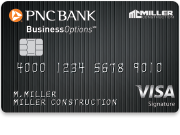 PNC BusinessOptions Visa Signature Credit Card