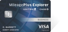 United MileagePlus Explorer Business Card